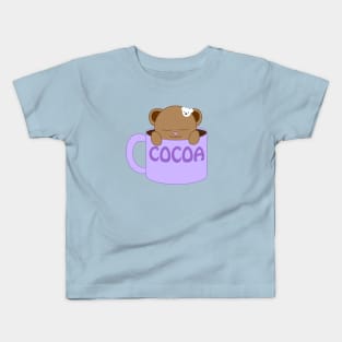 Hot Cocoa Bear Kids T-Shirt